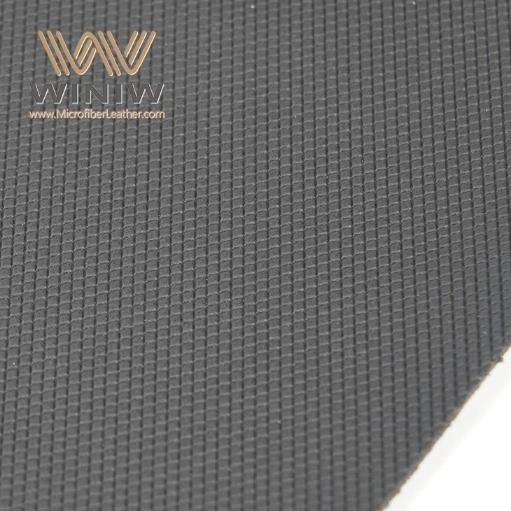 Oil Resistant PU Microfiber Leather For Protective Safety Shoes factory